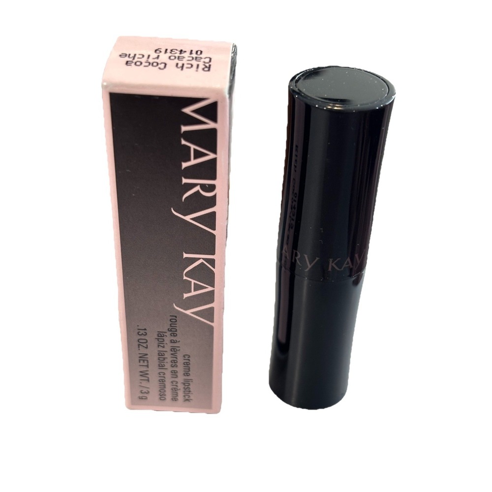 Mary Kay Creme Lipstick Rich Cocoa #014319 Discontinued .13 Oz NOS